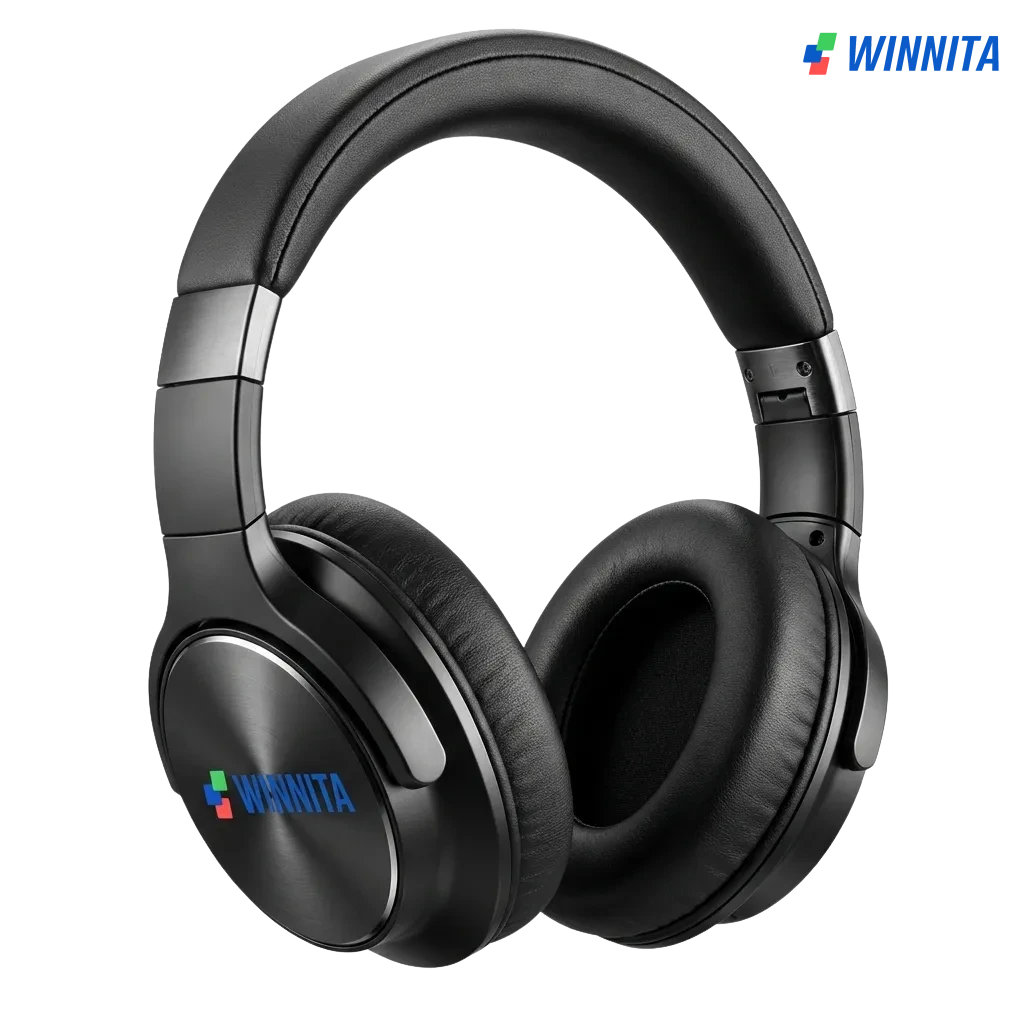 Illustrazione servizio clienti Winnita Italia con icone chat, telefono, email e messaggistica, assistenza 24/7 in italiano e inglese