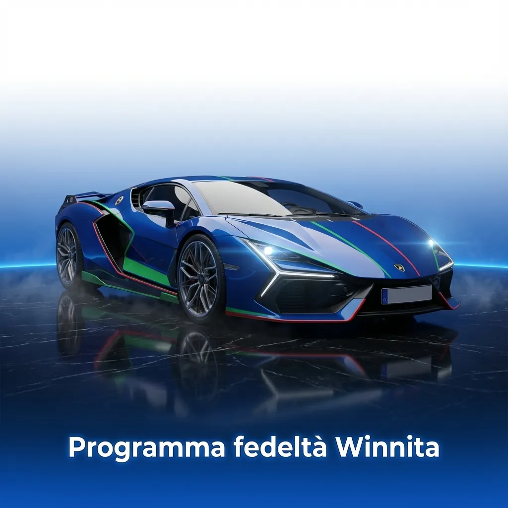 Grafica del Programma fedeltà Winnita con livelli, punti, bonus e premi per gioco responsabile su casino e scommesse