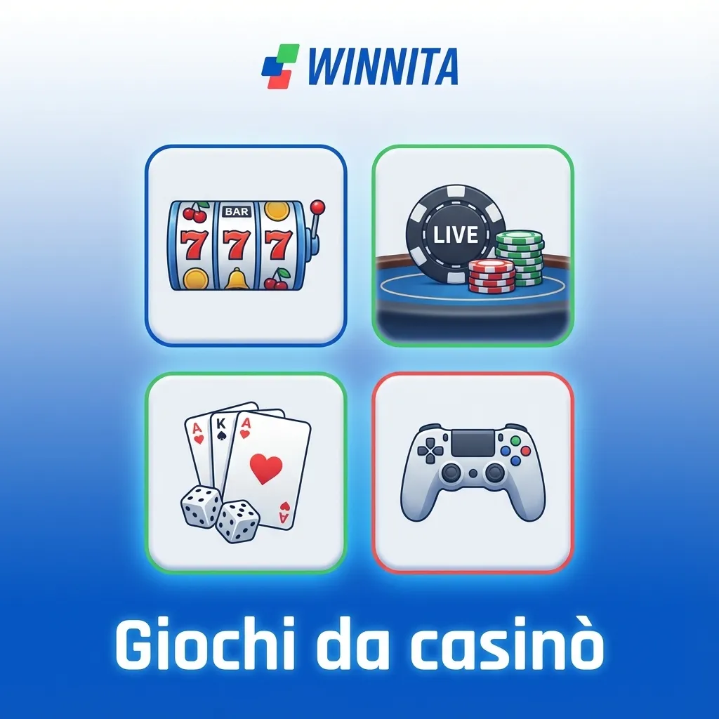 Schermata casinò online in italiano con slot, roulette, blackjack e tavoli live su piattaforma regolamentata